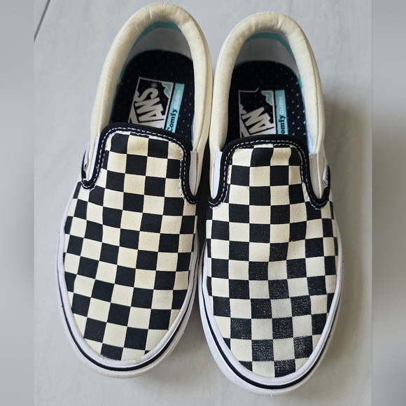 VANS Classic Slip-On Checkerboard women size 5.0 - Picture 5 of 16